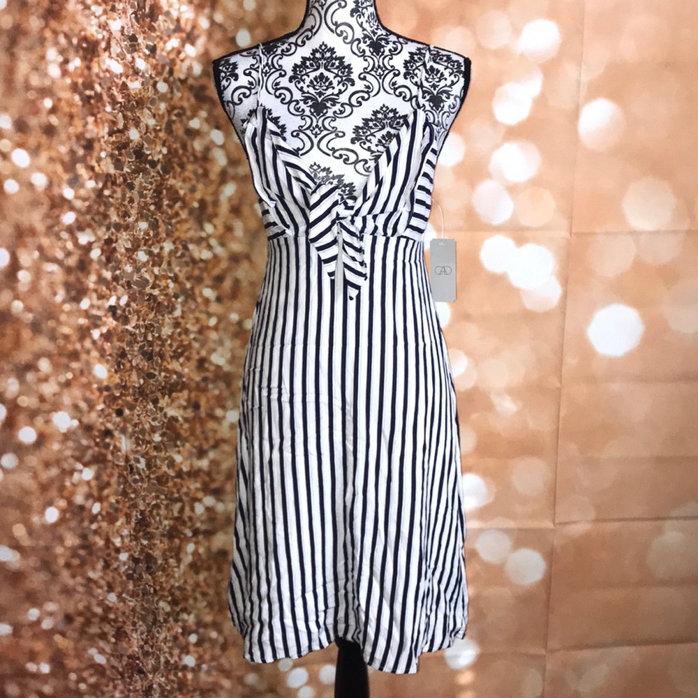 🖤🖤CAD front knot dress